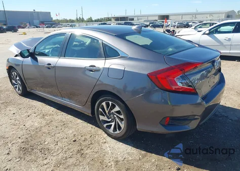 2017 Honda Civic Ex from USA, damaged, VIN 19XFC2F79HE220614